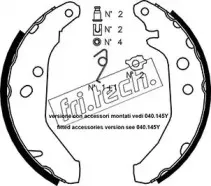 Комплект тормозных колодок fri.tech. купить