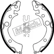 Комплект тормозных колодок fri.tech. купить