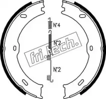 Комплект тормозных колодок, стояночная тормозная система fri.tech. купить
