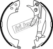 Комплект тормозных колодок fri.tech. купить