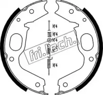 Комплект тормозных колодок, стояночная тормозная система fri.tech. купить