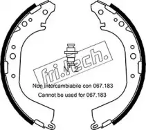 Комплект тормозных колодок fri.tech. купить