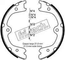 Комплект тормозных колодок, стояночная тормозная система fri.tech. купить