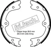 Комплект тормозных колодок, стояночная тормозная система fri.tech. купить