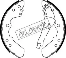 Комплект тормозных колодок fri.tech. купить