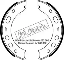 Комплект тормозных колодок, стояночная тормозная система fri.tech. купить