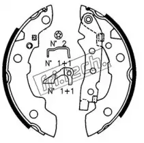 Комплект тормозных колодок fri.tech. купить