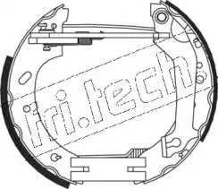 Комплект тормозных колодок fri.tech. купить