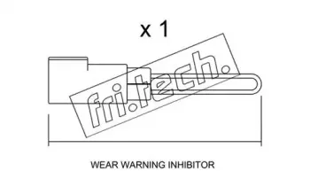Сигнализатор, износ тормозных колодок fri.tech. купить