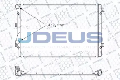 Радиатор, охлаждение двигателя JDEUS купить