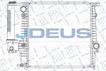 Радиатор, охлаждение двигателя JDEUS купить