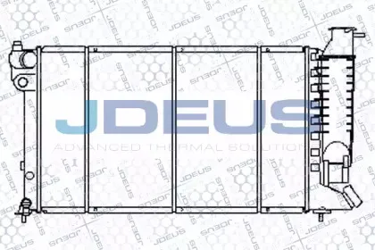 Радиатор, охлаждение двигателя JDEUS купить