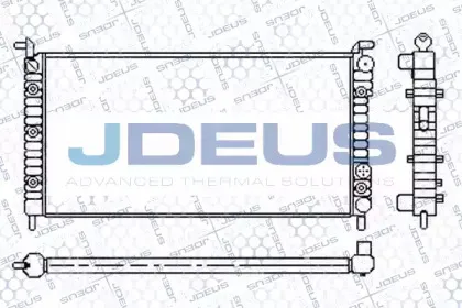Радиатор, охлаждение двигателя JDEUS купить