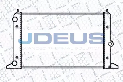 Радиатор, охлаждение двигателя JDEUS купить