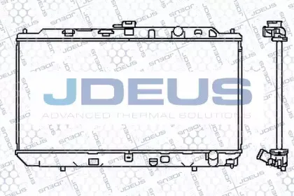 Радиатор, охлаждение двигателя JDEUS купить