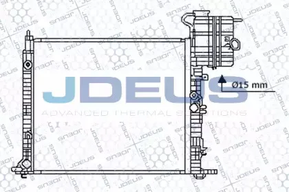 Радиатор, охлаждение двигателя JDEUS купить