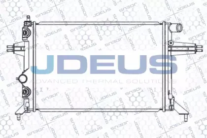 Радиатор, охлаждение двигателя JDEUS купить