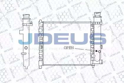 Радиатор, охлаждение двигателя JDEUS купить