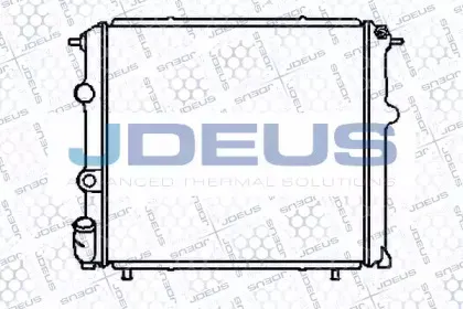 Радиатор, охлаждение двигателя JDEUS купить