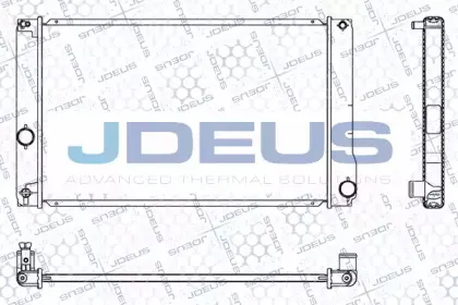 Радиатор, охлаждение двигателя JDEUS купить