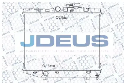 Радиатор, охлаждение двигателя JDEUS купить