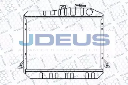 Радиатор, охлаждение двигателя JDEUS купить