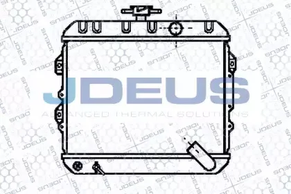 Радиатор, охлаждение двигателя JDEUS купить