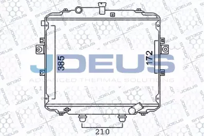 Радиатор, охлаждение двигателя JDEUS купить