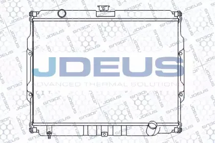 Радиатор, охлаждение двигателя JDEUS купить