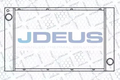 Радиатор, охлаждение двигателя JDEUS купить