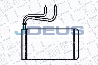 Теплообменник, отопление салона JDEUS купить
