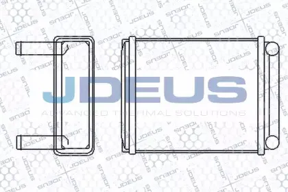 Теплообменник, отопление салона JDEUS купить