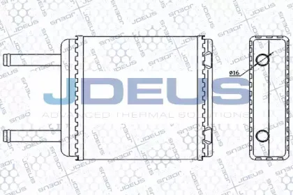 Теплообменник, отопление салона JDEUS купить