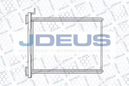 Теплообменник, отопление салона JDEUS купить