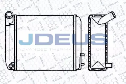 Теплообменник, отопление салона JDEUS купить