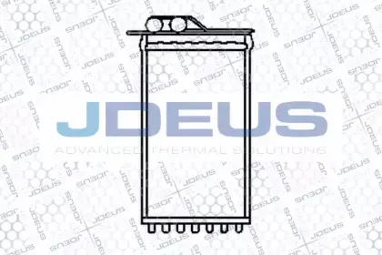 Теплообменник, отопление салона JDEUS купить