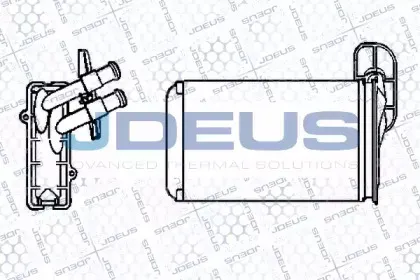 Теплообменник, отопление салона JDEUS купить
