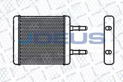 Теплообменник, отопление салона JDEUS купить