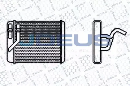 Теплообменник, отопление салона JDEUS купить