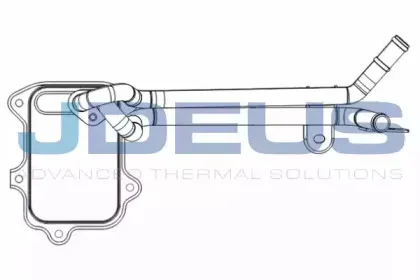 масляный радиатор, двигательное масло JDEUS купить