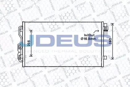 Конденсатор, кондиционер JDEUS купить