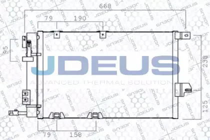 Конденсатор, кондиционер JDEUS купить