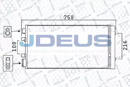 Конденсатор, кондиционер JDEUS купить