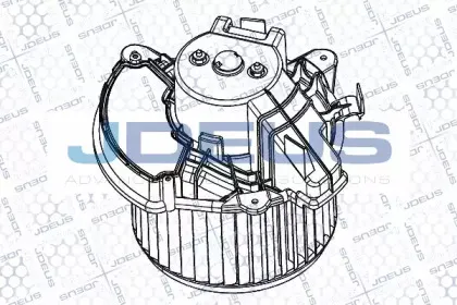 Электродвигатель, вентиляция салона JDEUS купить