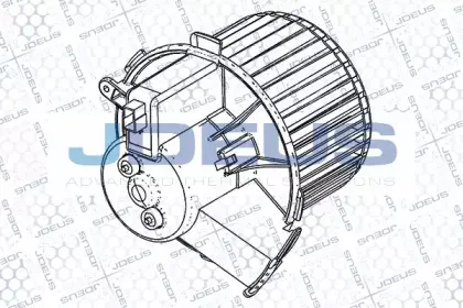 Электродвигатель, вентиляция салона JDEUS купить