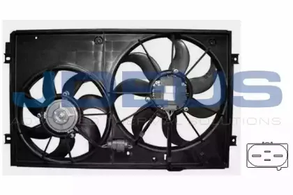 Вентилятор, охлаждение двигателя JDEUS купить