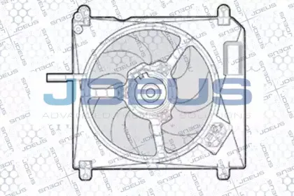 Вентилятор, охлаждение двигателя JDEUS купить