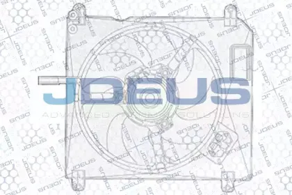 Вентилятор, охлаждение двигателя JDEUS купить
