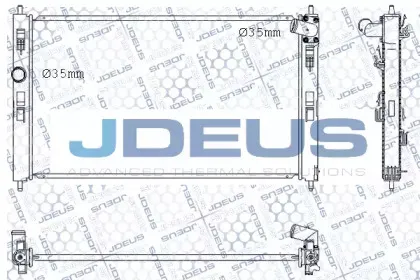 Радиатор, охлаждение двигателя JDEUS купить