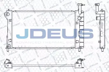 Радиатор, охлаждение двигателя JDEUS купить